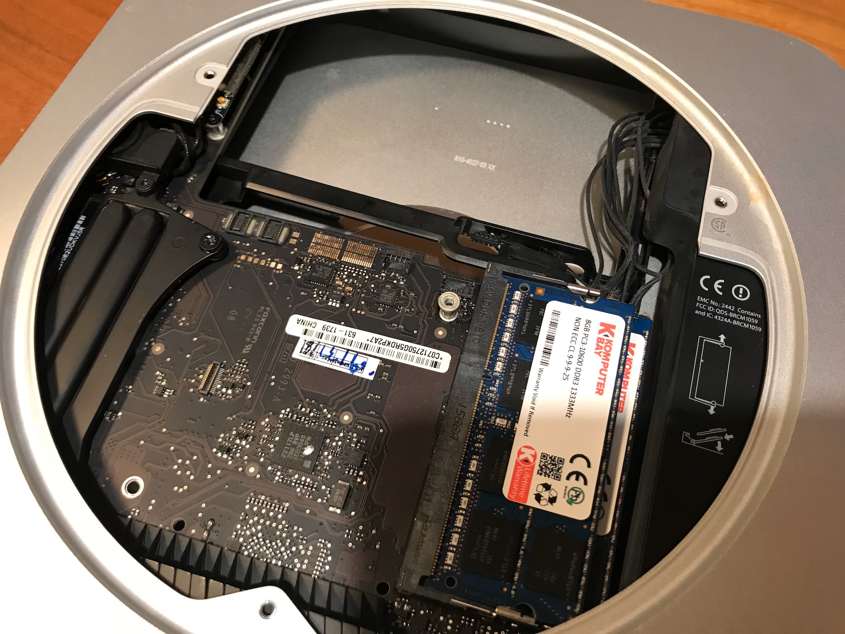 Mac mini hard drive replacement