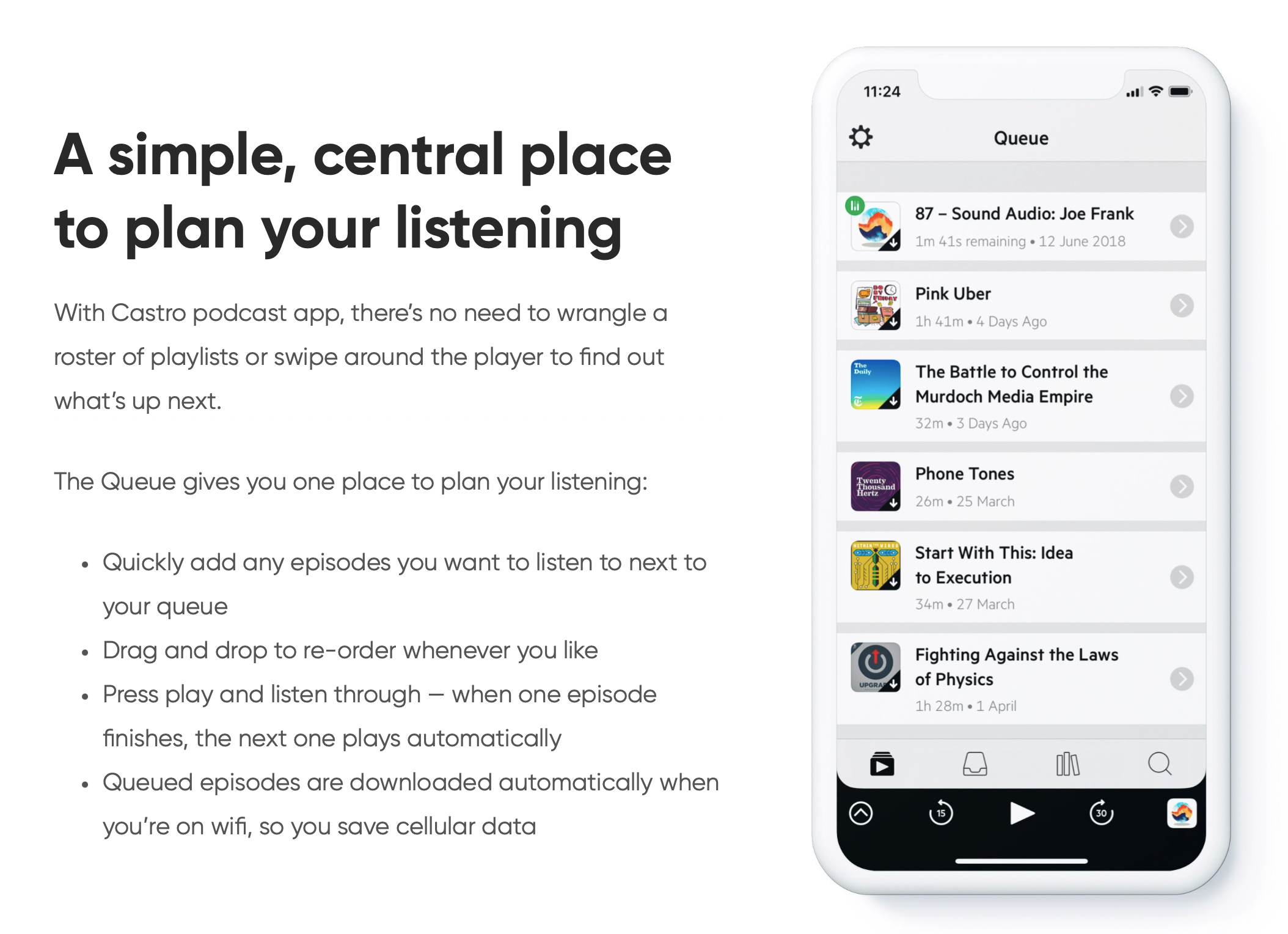 Castro の Queue システム